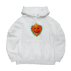 れなしやの🧡🎃Halloween heart pumpkin🎃🧡 Big Hoodie