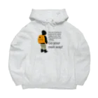 キッズモード某のリュック少年 Big Hoodie