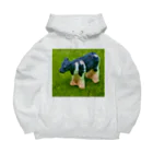 コナカマ通販SUZURI支店のCOW-2021 Big Hoodie