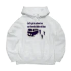 キッズモード某のスクールバスと少年たち Big Hoodie