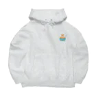 しばじるしデザインの柴クリーム100%のシバアイス Big Hoodie