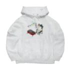 Cocotte Mottoのアウトドアなねこ１ Big Hoodie