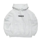 TENCO shopのTENCOちゃん（黒ロゴ） ビッグシルエットパーカー