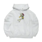 みみはんこ/消しゴムはんこのKokopelli Big Hoodie