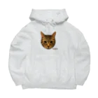 猫カフェ ぶぅたんグッズショップの絵文字ティガくん Big Hoodie