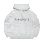 FLOWMATEのフローメイト ロゴシリーズ（黒） Big Hoodie