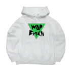 D2WEARのWILD BITCH ビッグシルエットパーカー