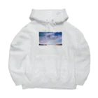 Haunted LabのSunrise 日の出 Big Hoodie