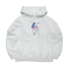 disney-risaのバタフライ Big Hoodie