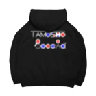 のりぴ～のTAMUSHO BOCCIA / 2列Ver. siro Big Hoodie