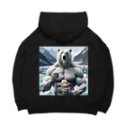 george-weblogの白クマッチョ Big Hoodie