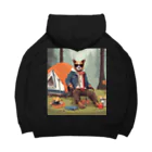 kowarororoのベテランキャンパー犬 Big Hoodie