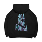 4○△□4 / よんまるさんかくしかくよんの404 Not Found 幻 ビッグシルエットパーカー