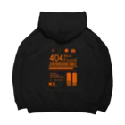 ノブ太のアパレルの悩める若者オレンジ Big Hoodie