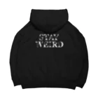 #100DaysOfArtMovementの23/24_Stay Weird Big Hoodie