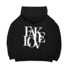 faveのfakelove ビックシルエットパーカー ビッグシルエットパーカー