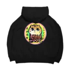 猫ドМさん専用猫グッズのお店　びーにゃんくらぶのニャマビエ～疫病退散～ Big Hoodie