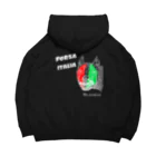 Mr.azzurroのカピトリヌスの雌狼FORZA ITALIA Big Hoodie