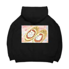 花と雲のおともだちのはりねずみベイビーズ Big Hoodie