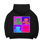 ショップ・かぼちゃの天ぷらのサイケデリックなくまサン Big Hoodie