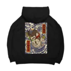 いちごだわし🐹の浮世絵風フェレット Big Hoodie