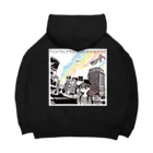 meril_goods_storeの「Aurora diurna」ジャケデザイン2 Big Hoodie