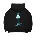 planetNITのThink of You-blueday Big Hoodie