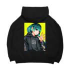 Fujisato's shopのマシュマロくんとノヤちゃん Big Hoodie