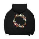 Hana ChataniのMarch Wreath Big Hoodie