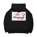 HARUZIONのBe Happy?〈sweet〉 Big Hoodie