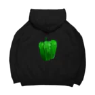 アパレルショップ・ヤサイピーマンズのヤサピーのピーマン Big Hoodie