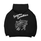 SAUNA ZOMBIESのSAUNAZOMBIES - アウフギーガ HOODIE DARK- 루즈핏 후디