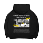 ぷにおもちSHOPの英字ウーパールーパースーパーカー Big Hoodie