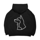 aya1の柴犬〈白線〉 Big Hoodie