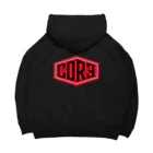 BODY COREのCORE RED MARK ビッグシルエットパーカー