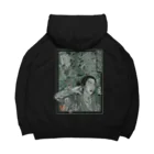 Y's Ink Works Official Shop at suzuriのBlahBlahBlah Ukiyoe Style Big Hoodie