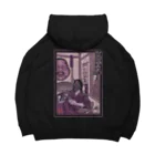 Y's Ink Works Official Shop at suzuriのLies and Truth Ukiyoe Style Big Hoodie