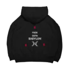 ペケティーのfuck deth babylon Big Hoodie