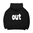 inko andのsafe／out Big Hoodie