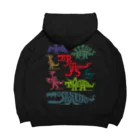 100cafeのパラサウロロフス Big Hoodie