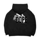 BAR DOPEのDOPEオリジナルビッグシルエットパーカー Big Hoodie