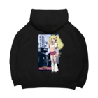 終身名誉かわいい担当の平成レトロアニメ風01（両面） Big Hoodie