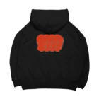 Parallel Imaginary Gift ShopのLife is Hell（Orange） Big Hoodie