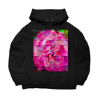 Anna’s galleryのPsychedelic Rose Big Hoodie