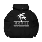 MODELjapanのMODEL オリジナルロゴパーム Big Hoodie