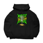 フレ末屋のモンスター・エヴォシ　グラフィティ風 Big Hoodie