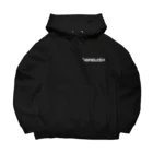 T-BRAVEのVANQUISH ロゴパーカー （デカくて黒くてかっこいい）黒・ネイビー Big Hoodie