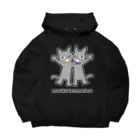 モスクワノマンボウの双子猫 Big Hoodie