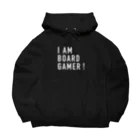 鍋ラボのI AM BOARD GAMER（BIG） ビッグシルエットパーカー