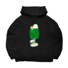 iii sum+ illustrationのmelon soda Big Hoodie